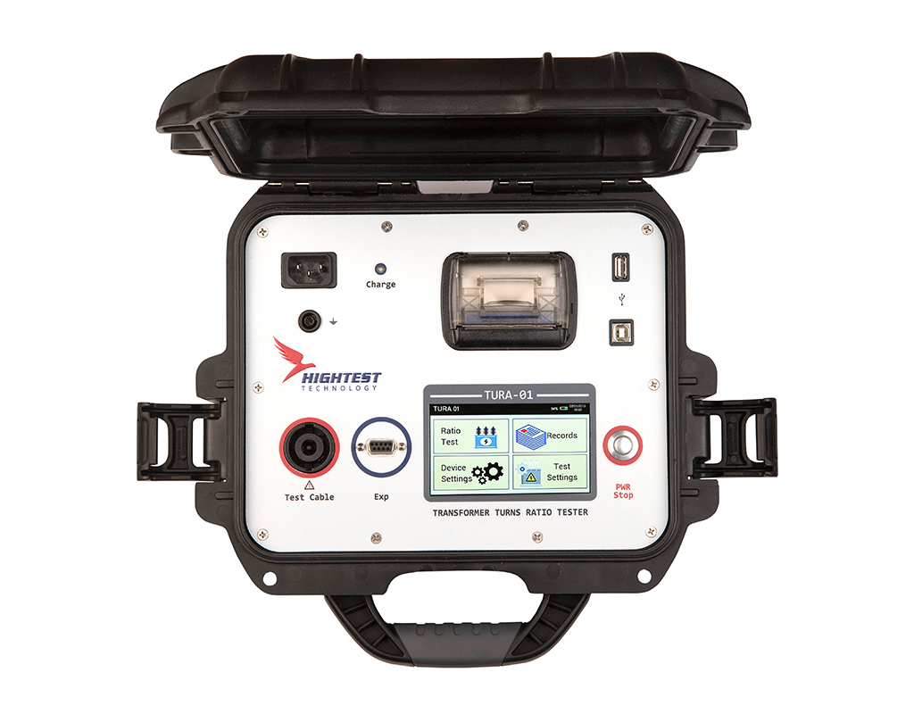 TURA-01, 100V Single-Phase Transformer Turns Ratio Tester with Built-in Printer | EURUS Enerji Mühendislik Hizmetleri